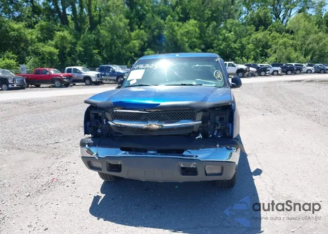 2003 Chevrolet Silverado 1500 Ls из США, поврежденный, VIN 1GCEK19T83E293186